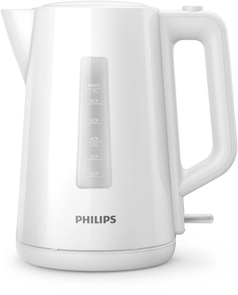 Philips Bollitore 3000 Series HD9318/00 1,7 L 2200 W Plastica Bianco