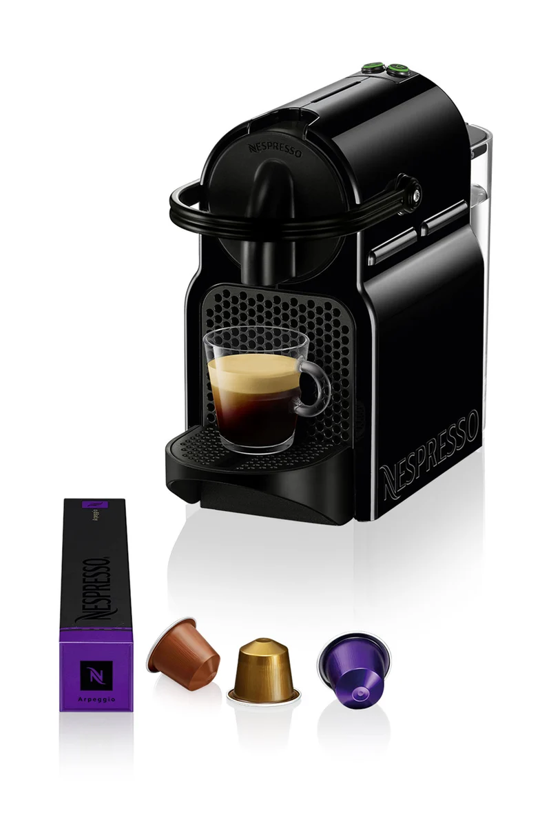 De'Longhi Inissia EN80B Macchina Caffè Nespresso Automatica/Manuale Nero 0,8L 19bar