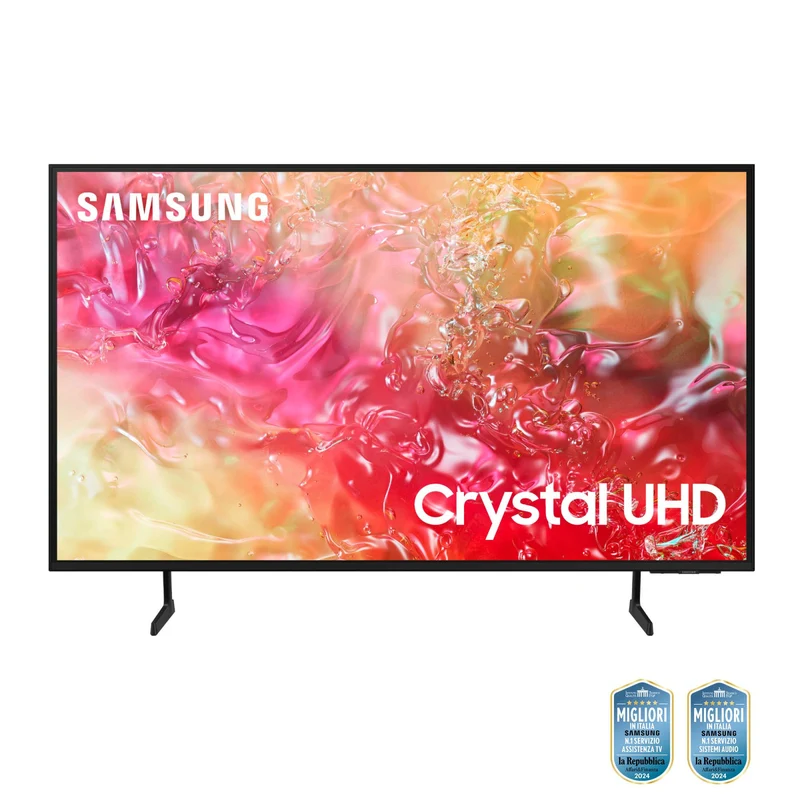 Samsung Smart TV Crystal UHD 4K 43" UE43DU7170UXZT Wi-Fi Bluetooth HDR10+ Nero