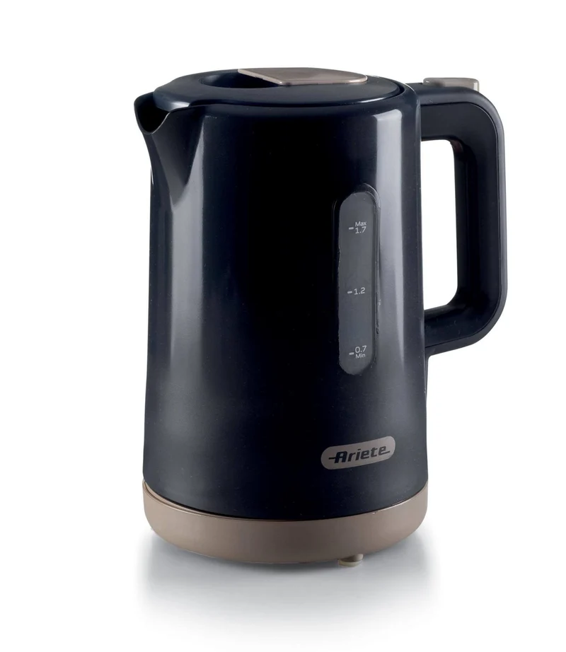 Ariete Bollitore 2846 1,7L 2200W Senza Filo Dark & Sahara Grey Base Rimovibile