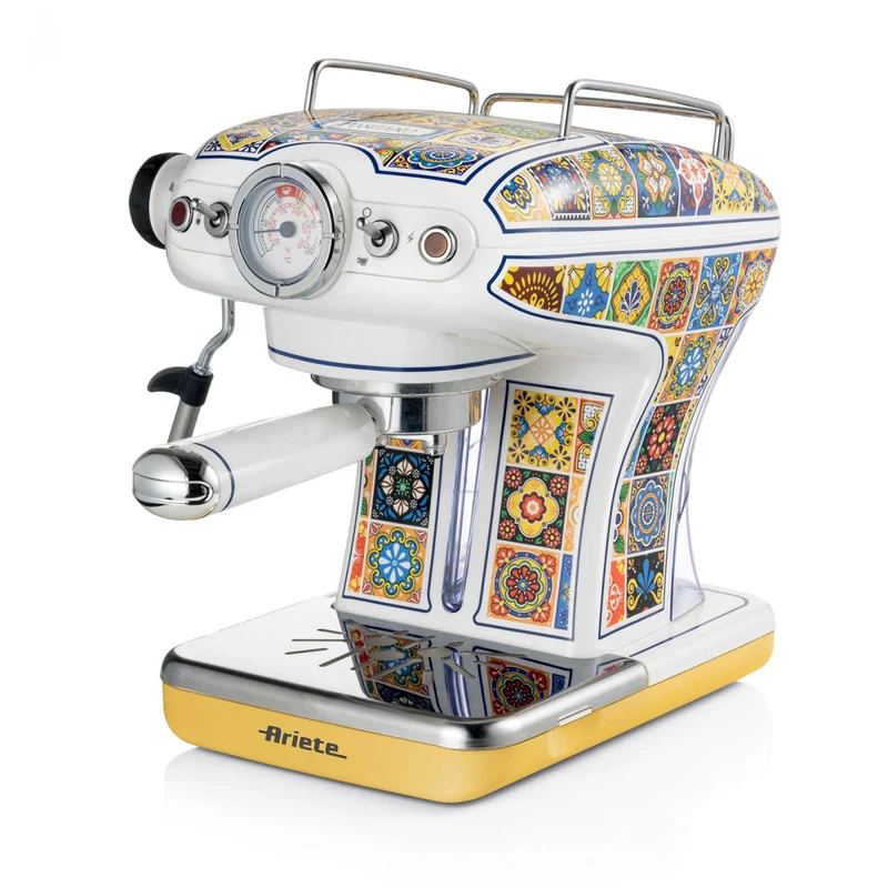 Ariete Positano 1389 Macchina Espresso Manuale 15 bar Cialde/Macinato Multicolore 850W