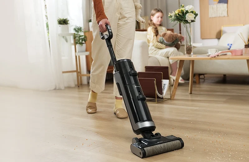 EZVIZ RH1 Aspirapolvere Verticale Senza Fili Nero/Grigio 200W Doppio Serbatoio