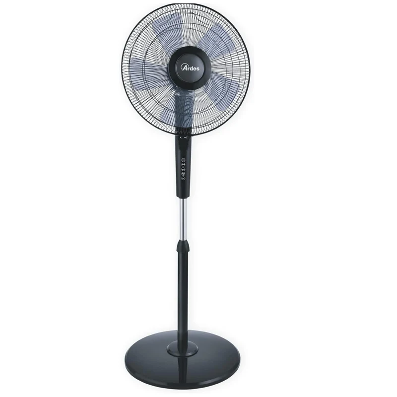 Ardes AR5S41PBT Ventilatore a Piantana 40cm 50W Nero con Telecomando e Timer