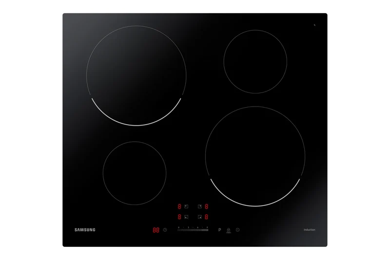 Samsung NZ64T3707AK Piano Cottura a Induzione 60cm 4 Fornelli Nero Touch Control