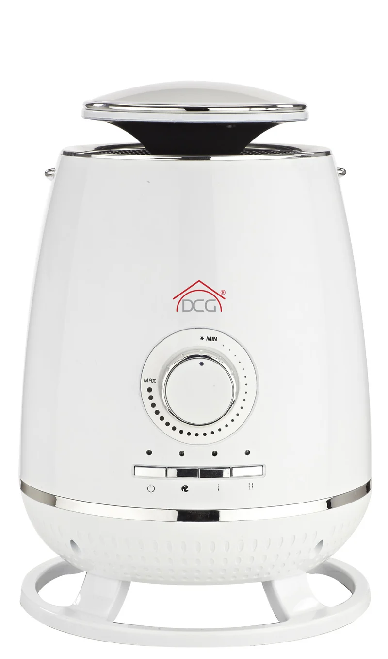 DCG Eltronic Termoventilatore PTC003 Ceramica Bianco Elettrico 1800W Libera Installazione