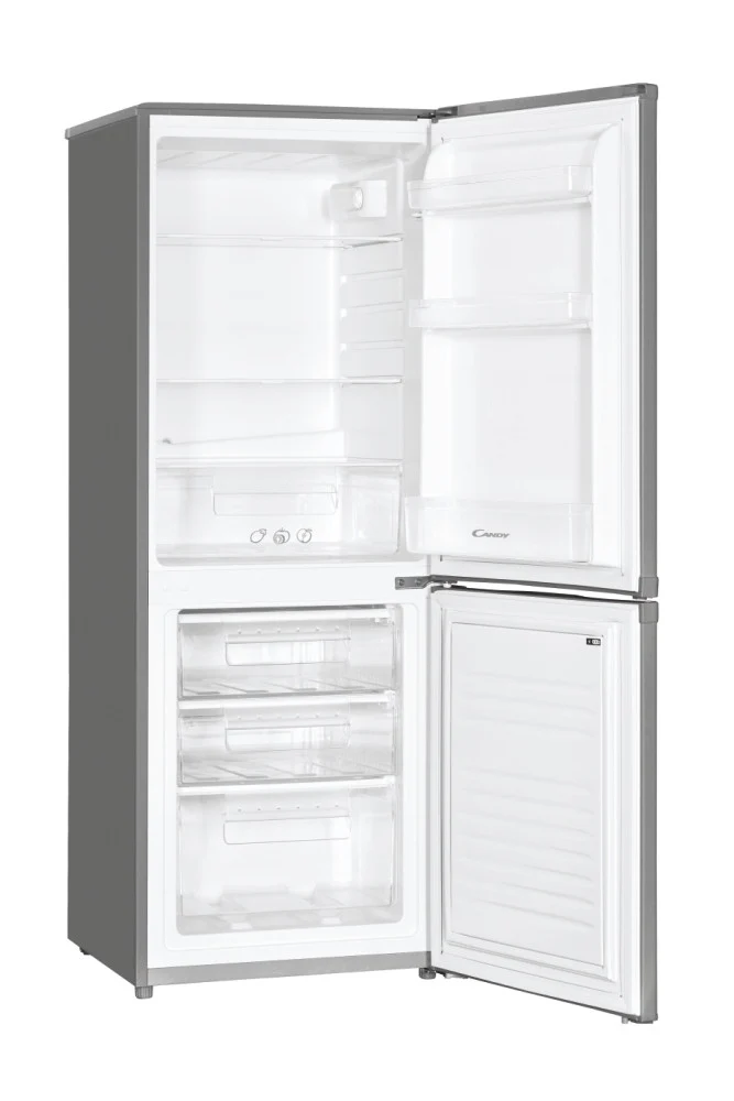 Candy CHCS 514FX Frigorifero Combinato 207L Classe F Acciaio Inox Libera Installazione