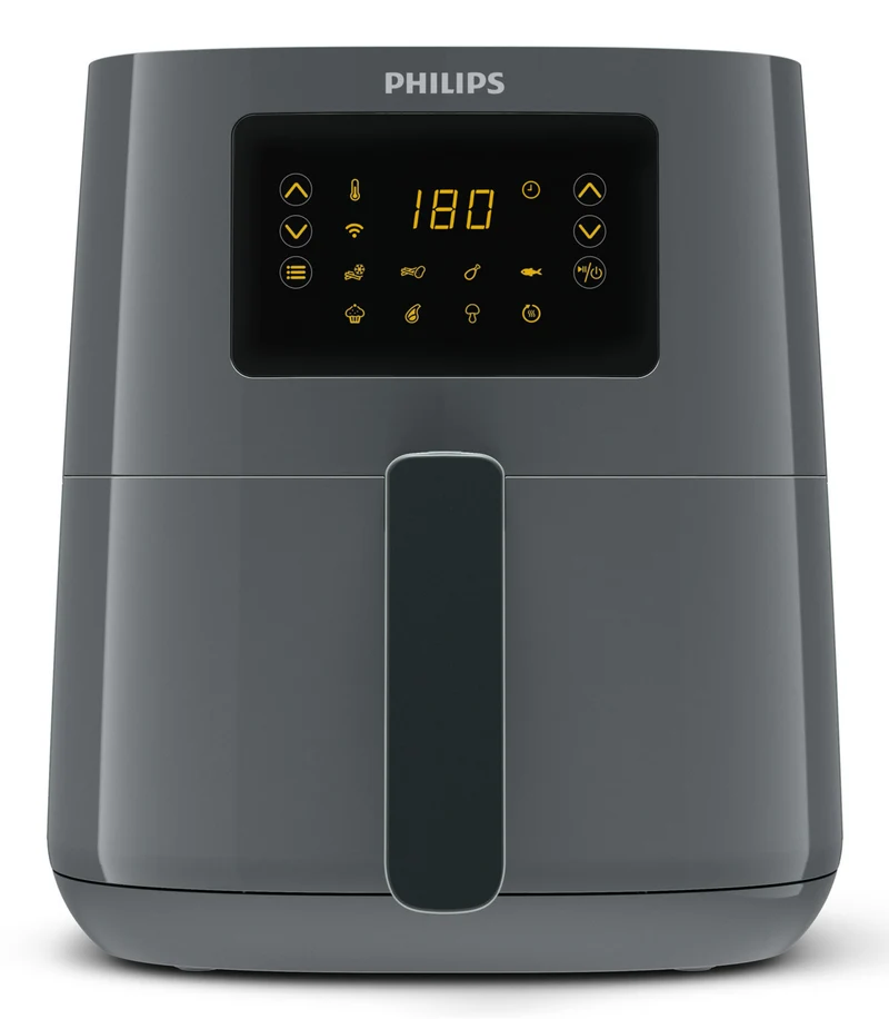 Philips Friggitrice ad Aria HD9255/60 Serie 5000 4,1L 13 Programmi Connessa Nero/Grigio