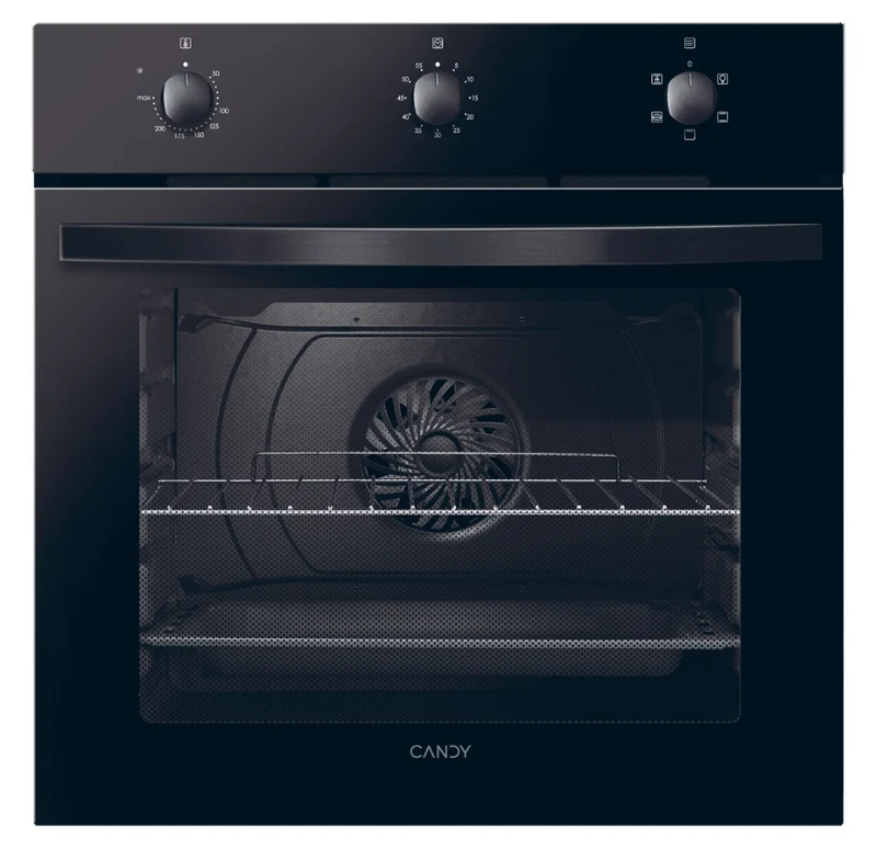 Candy FIDC N502 Forno Elettrico da Incasso 65L Ventilato Nero Classe A