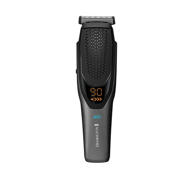 Remington Power-X Series X6 HC6000 Tagliacapelli Ricaricabile 72 Lunghezze Nero Grigio