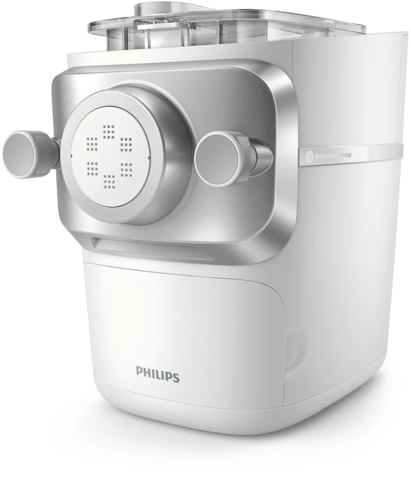 Philips HR2660/00 Macchina per Pasta Elettrica 7000 Series 6 Trafile 700g Bianco