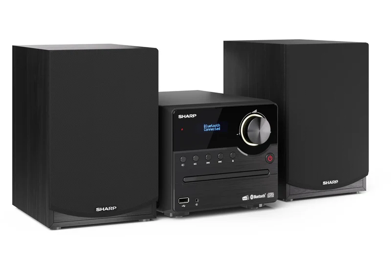Sharp XL-B517D Microsistema Audio 45W DAB+ CD Bluetooth per Casa