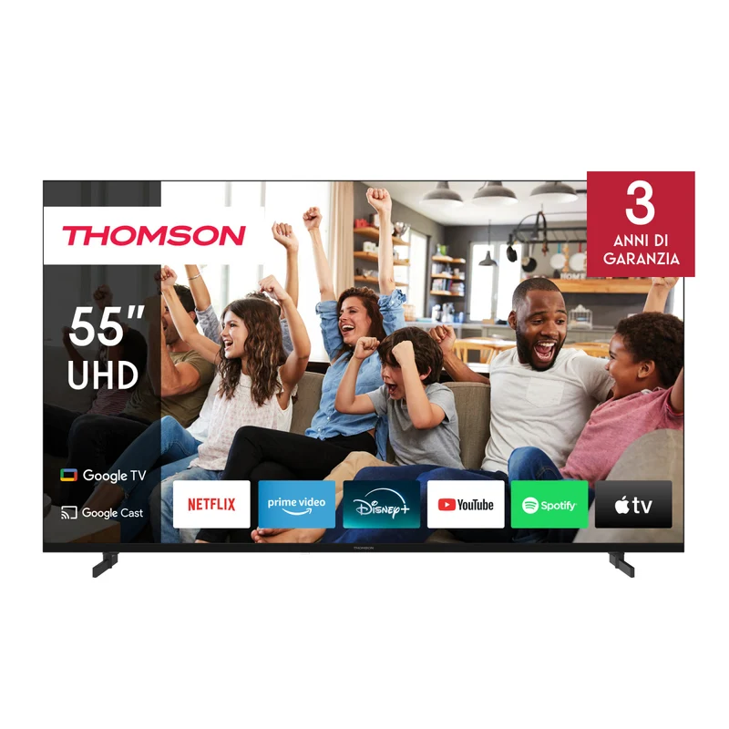 Thomson Smart TV 55" 4K UHD Google TV