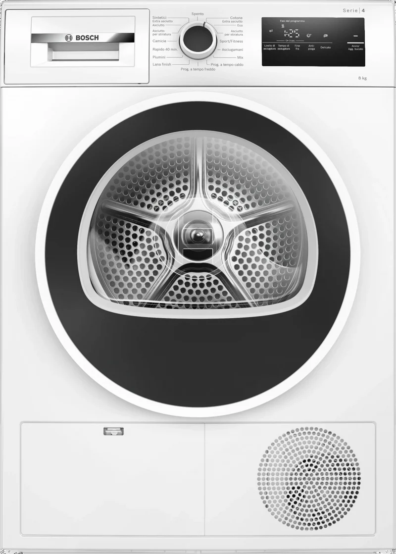 Bosch Asciugatrice WTH85208II 8 kg Classe A++ Pompa di Calore