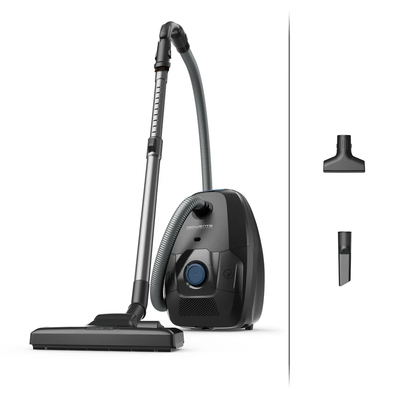 Rowenta Green Force Max RO4931 Aspirapolvere a Cilindro 900W 4,5L Filtro HEPA Nero