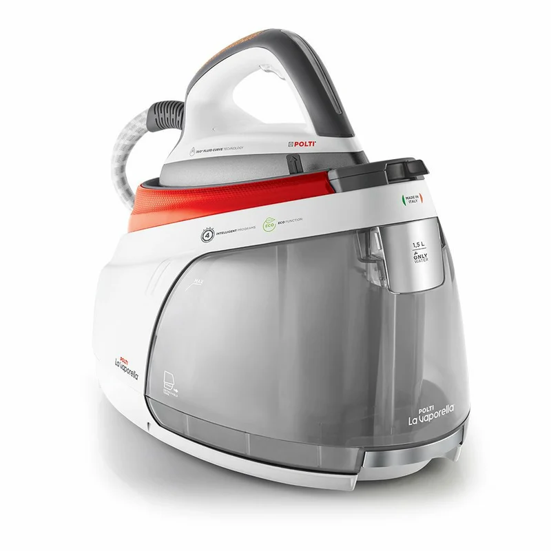 Polti La Vaporella XM84C Ferro da Stiro con Caldaia 2350W 1,5L 7,5 bar Grigio/Rosso/Bianco