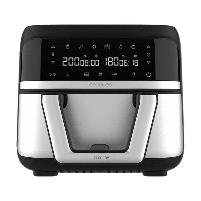 Cecotec Cecofry Dual 9000 Friggitrice ad Aria 9L Doppio Cestello 2850W 80-200°C