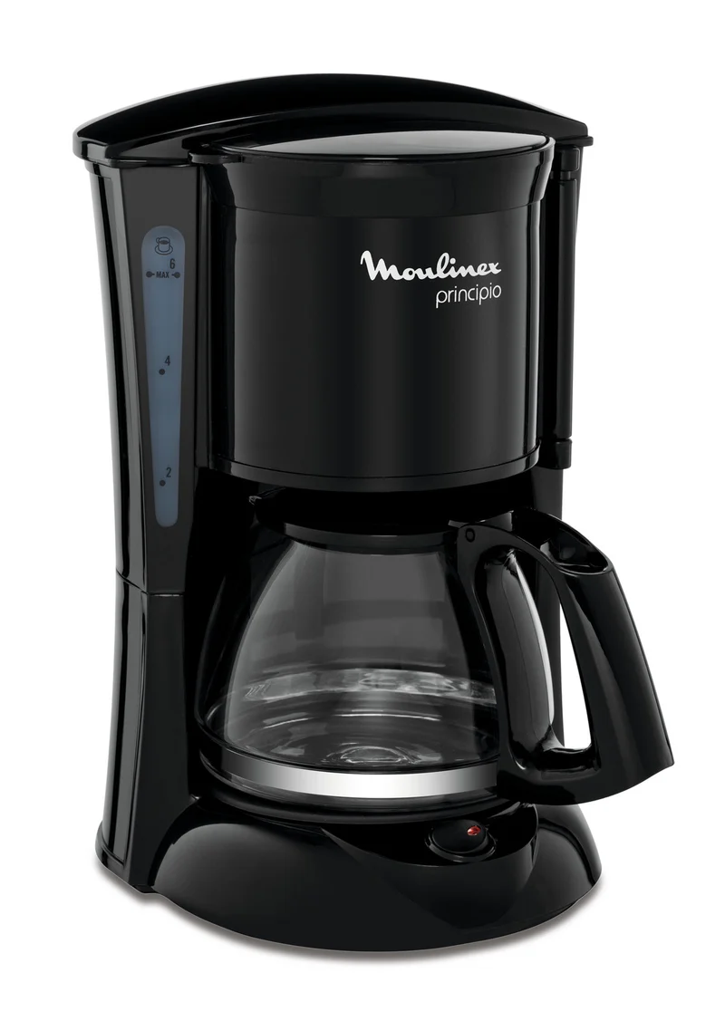 Moulinex Macchina Caffè Filtro 6 Tazze FG1528 Nero