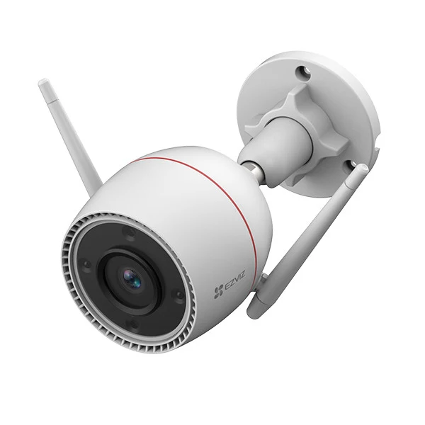 EZVIZ H3C Telecamera di sicurezza IP 2K per esterni Wi-Fi visione notturna bianco
