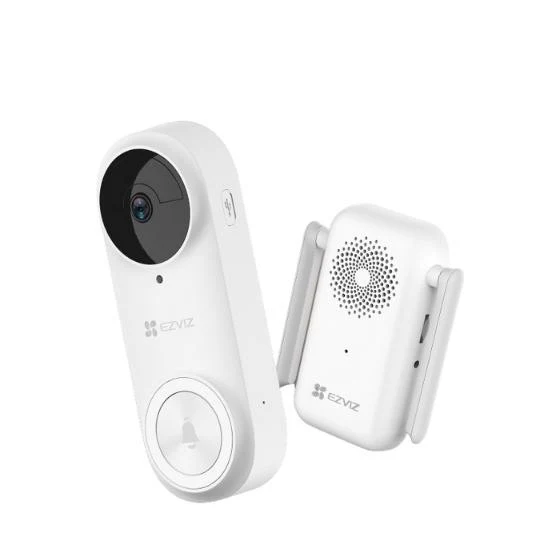 EZVIZ DB2 Pro Telecamera di Sicurezza 2K+ Wi-Fi Visione Notturna Bianco