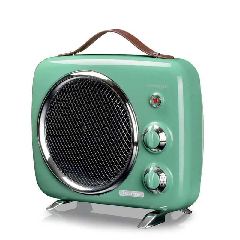 Ariete Termoventilatore Vintage 808 Verde 2000W Freddo e Caldo Termostato Regolabile