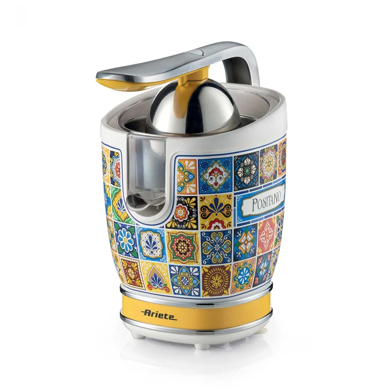 Ariete Spremiagrumi Elettrico Positano 413 Multicolore Metallo 85W 0,6L 2 Velocità