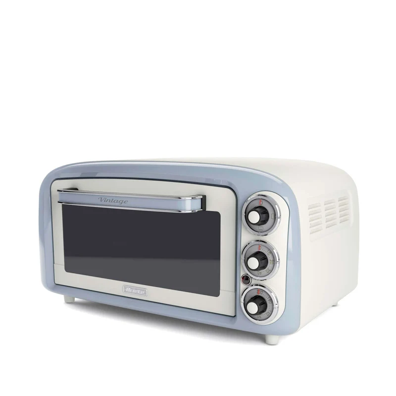 Ariete Forno Elettrico 979 18L Celeste 1380W Doppio Vetro Timer 60min Termostato