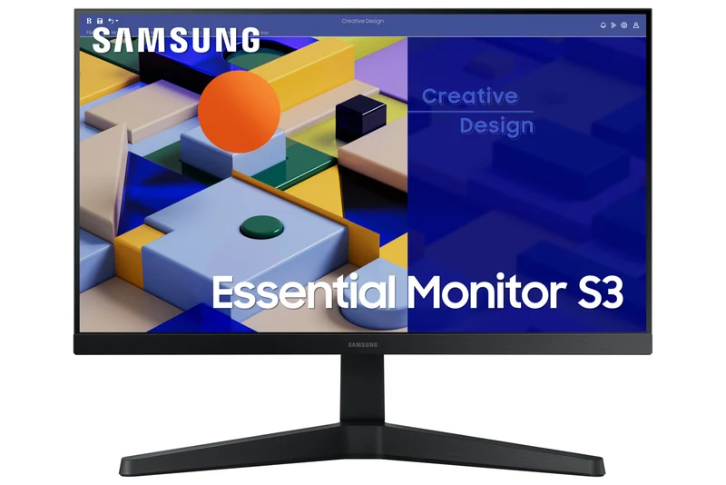 Samsung S31C Monitor 22" Full HD IPS 75Hz FreeSync Nero