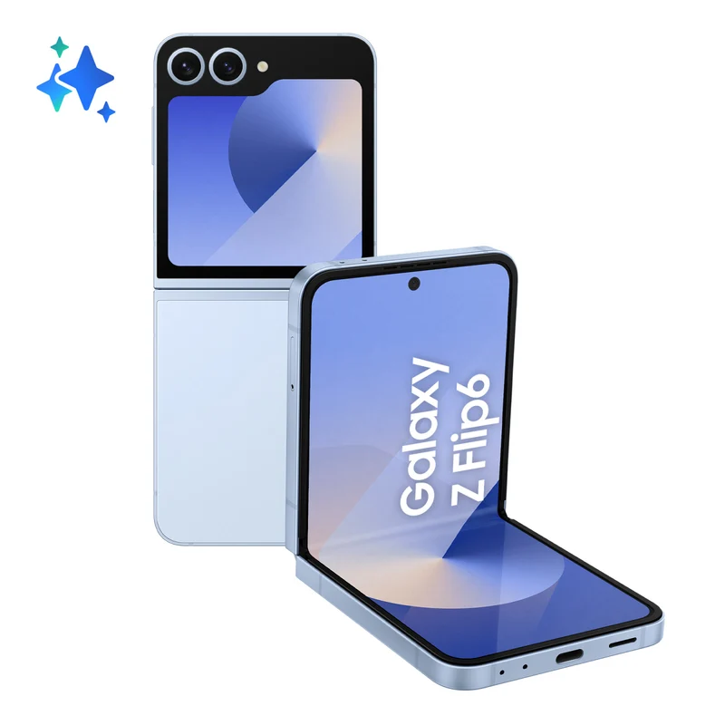 Samsung Galaxy Z Flip6 Smartphone Pieghevole 512GB 6.7" Dynamic AMOLED 2X Blu