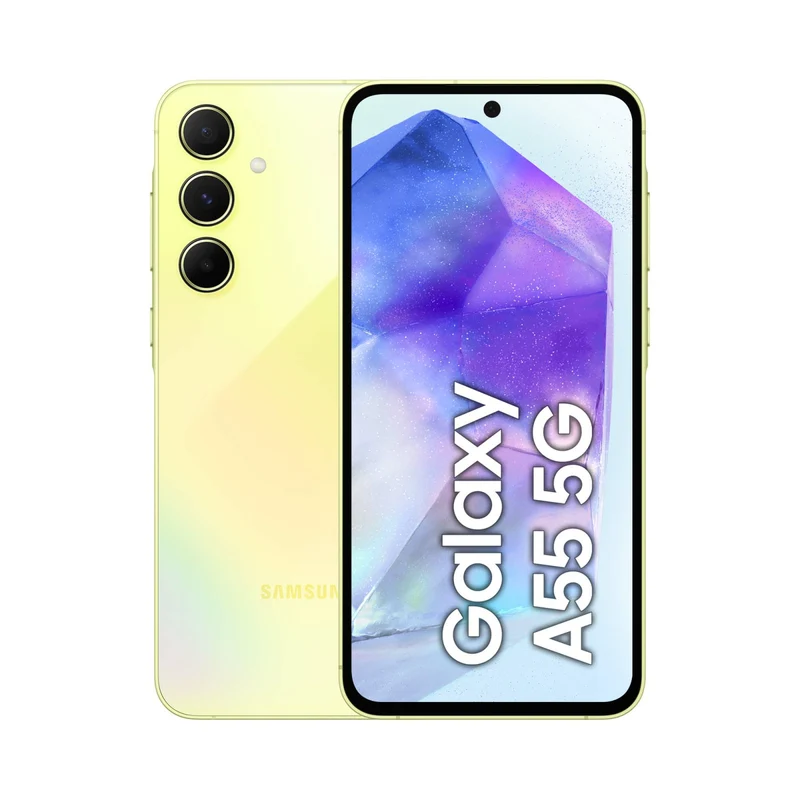 Samsung Galaxy A55 5G Smartphone 6.6" 128GB Giallo (Awesome Lemon) 8GB RAM