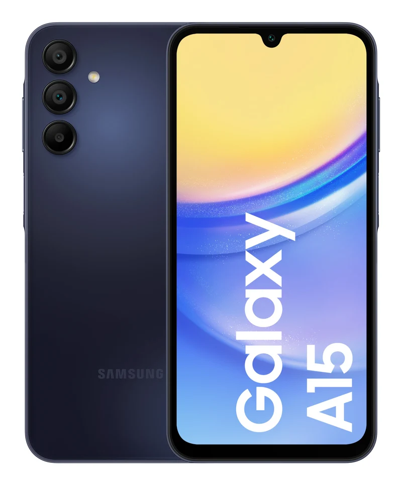Samsung Galaxy A15 Smartphone 6.5" 4GB 128GB Dual SIM 4G Nero/Blu