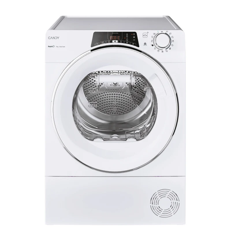Candy RapidÓ ROE H9A2TCEX-S Asciugatrice 9kg A++ Pompa di Calore Wi-Fi Bianco