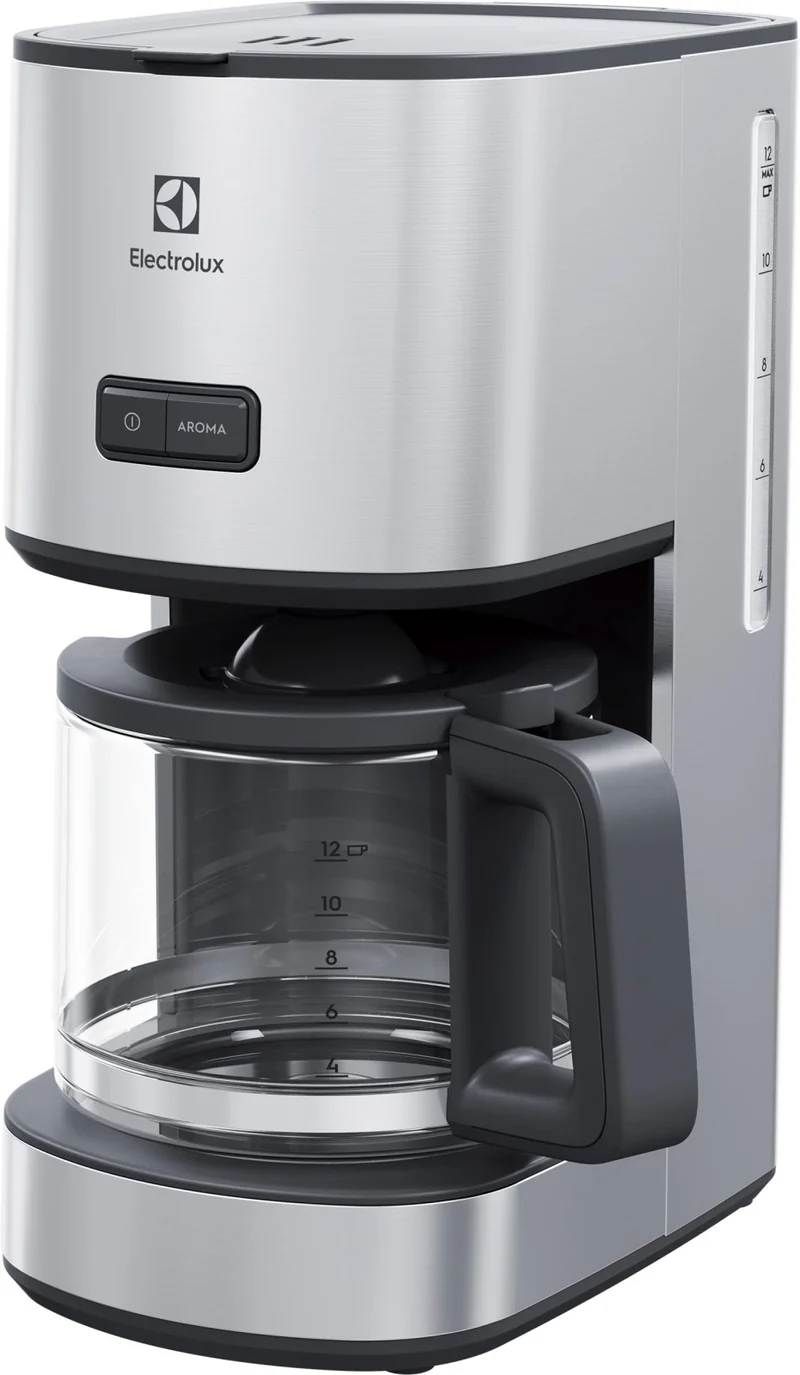 Electrolux E4CM1-4ST Macchina per Caffè Americano 1.65L Acciaio Inox 1080W 12 Tazze