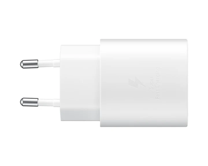 Samsung EP-TA800NWEGEU Caricabatterie Ricarica Rapida 25W USB-C Universale Bianco