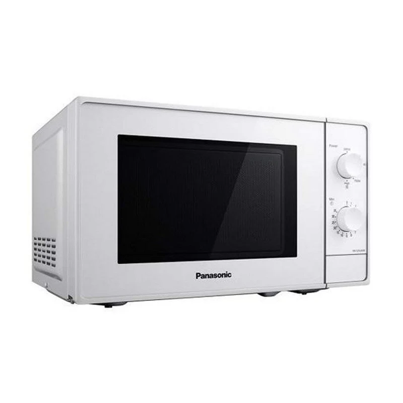 Panasonic NN-E20JWMEPG Forno a Microonde 20L 800W Bianco con Comandi Meccanici