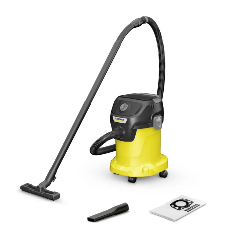 Kärcher KWD 3 Aspiratore Cilindrico 1000W 17L Secco e Bagnato