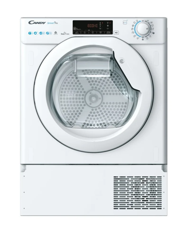 Candy BCTD H7A1TE-S Asciugatrice da Incasso Pompa di Calore 7kg A+ Smart