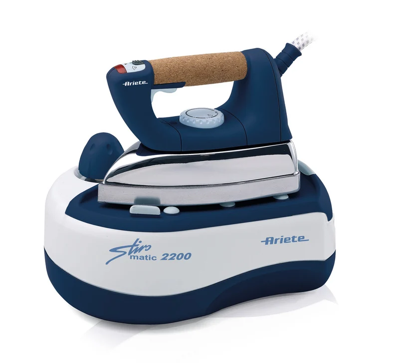 Ariete Stiromatic 6257 Ferro da stiro con caldaia blu 2000W vapore 80g/min 3 bar