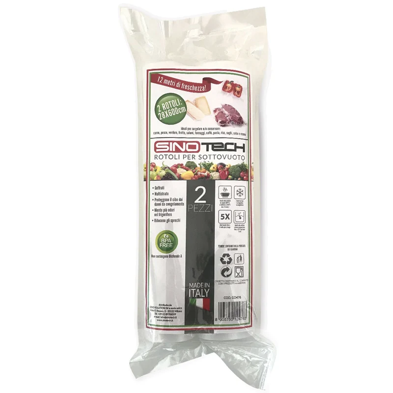 2 Rotoli Per Sottovuoto - 28 Cm