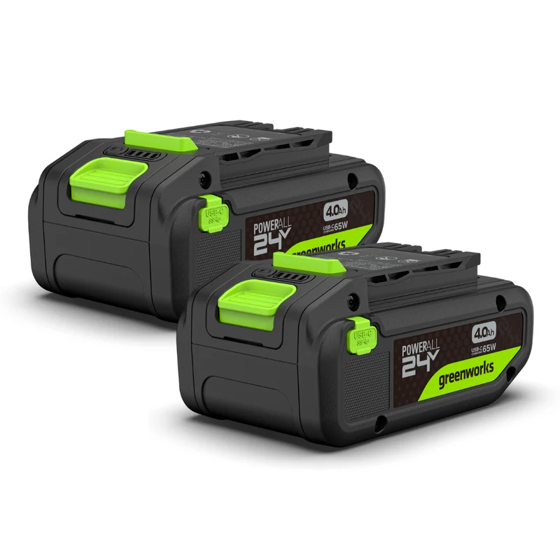 POWERALL 24V 2x Batterie USB-C ad alta prestazioni 4Ah