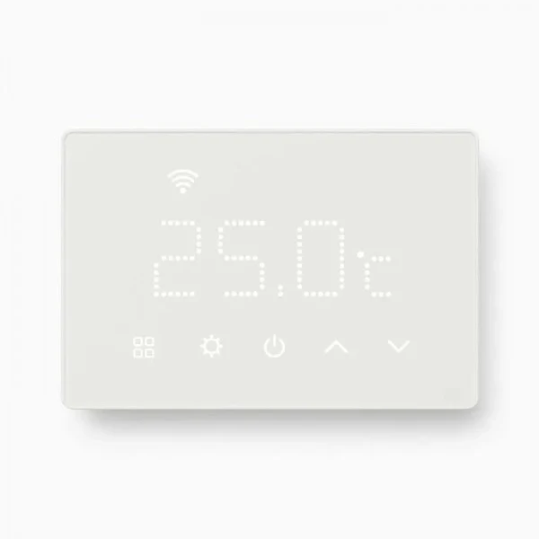ETTROIT Smart Wifi Cronotermostato Caldaia da Incasso Digitale Touch screen Bianco ETWF4301