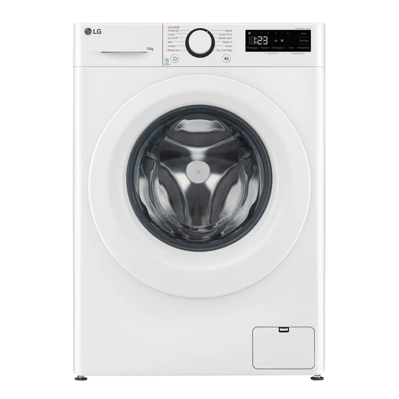 LG Lavatrice F4R3010NSWW 10 kg 1400 giri Classe A AI DD Vapore