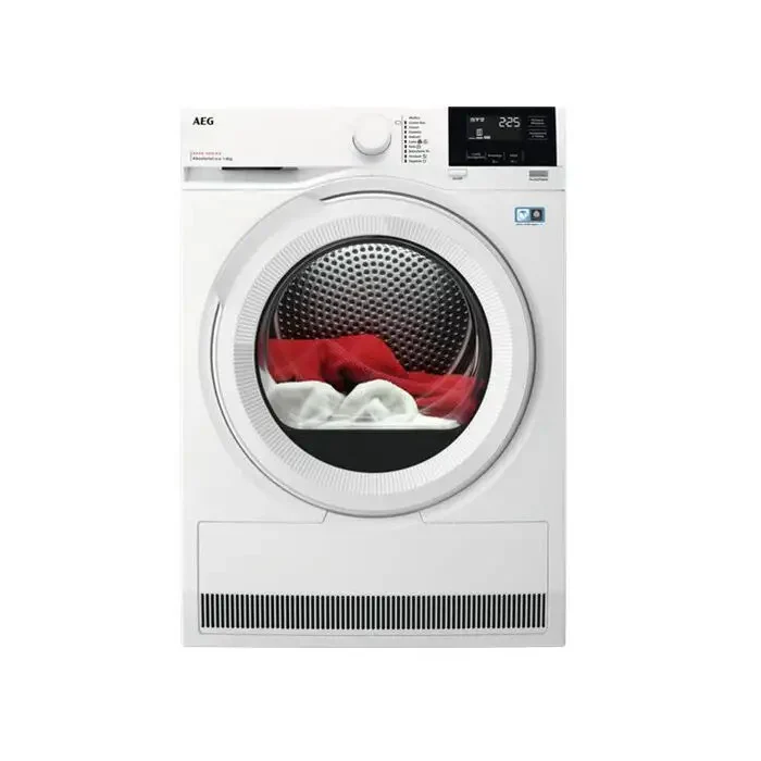 AEG Asciugatrice TR8G83GW 8 kg Classe A+++ Bianco con Tecnologia AbsoluteCare