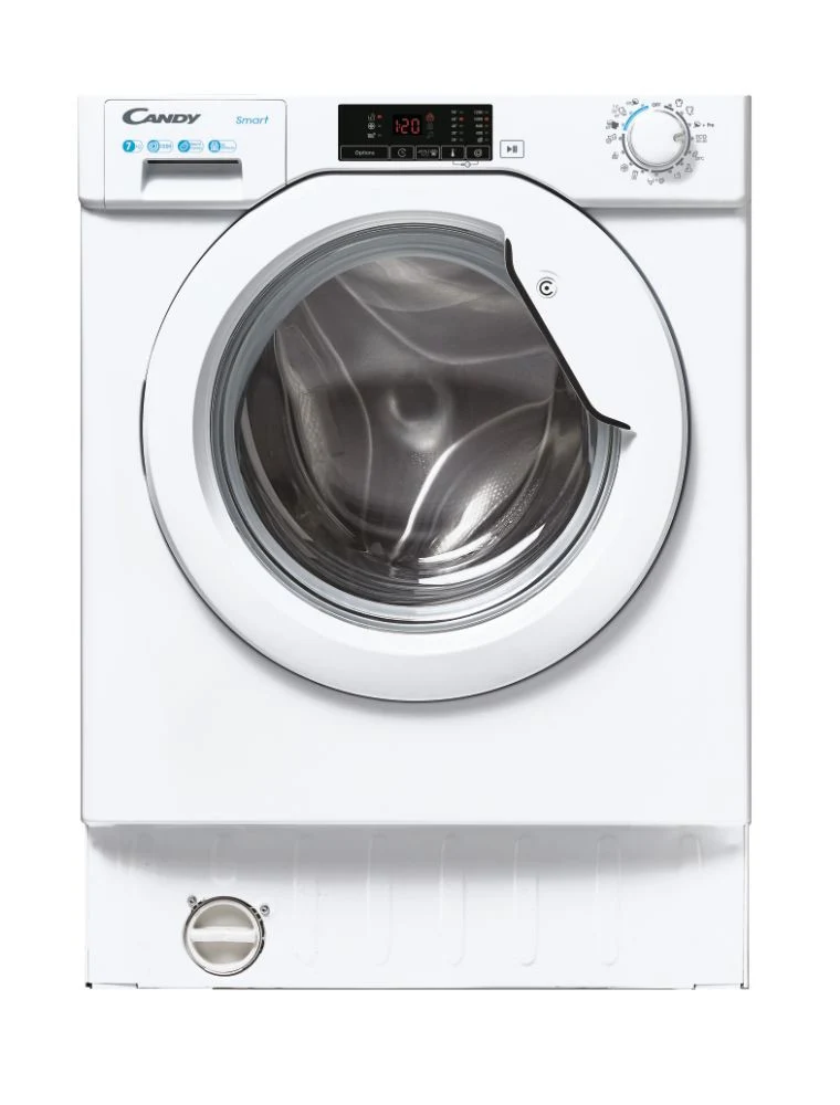 Candy Smart CBW 27D1E-S Lavatrice da Incasso 7 kg 1200 Giri/min Bianco Classe D
