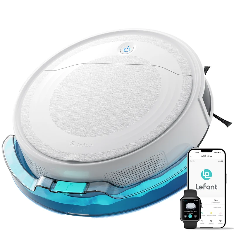 Lefant Robot Vacuum M310 Ultra White