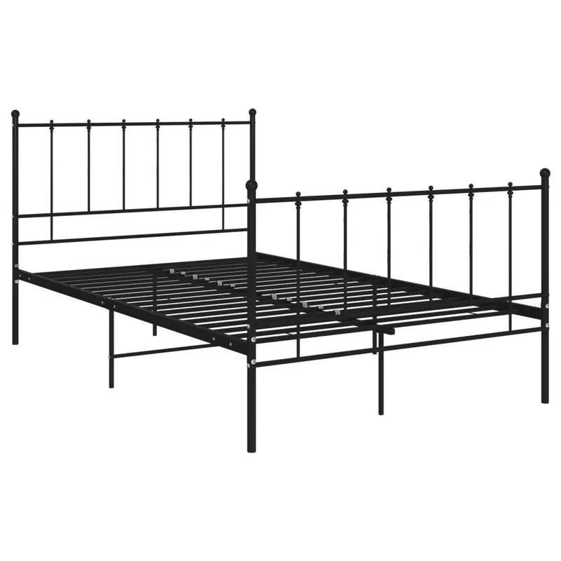 Giroletto Nero in Metallo 120x200 cm 324952