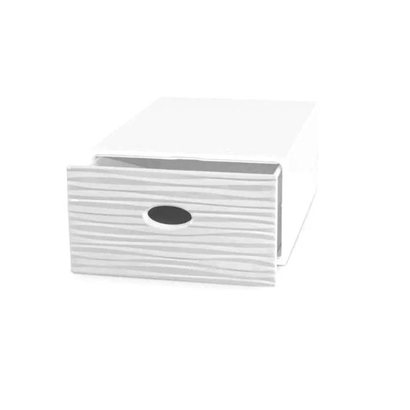 Multipurpose container drawer 28x40x15 cm qbox wave white Domopak