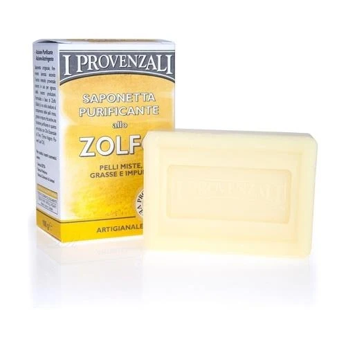 SET 6 PZ I PROV. SAPONETTA PURIFICANTE ALLO ZOLFO 100GR PELLI MISTE GRASSE