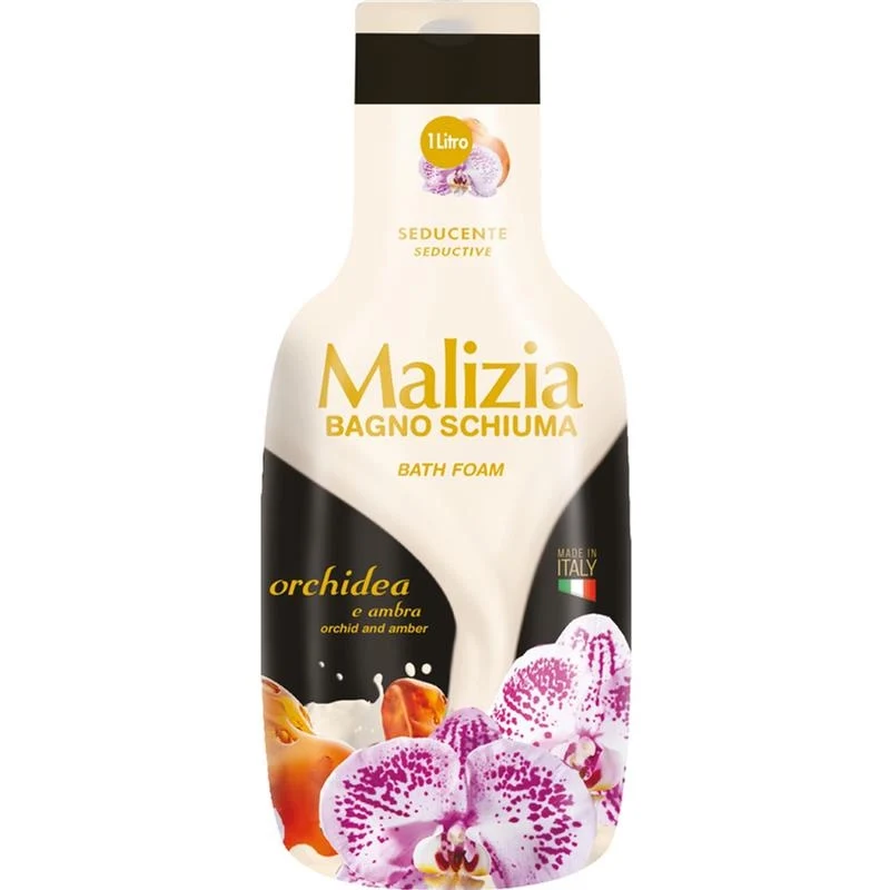 MALIZIA BAGNO SCHIUMA ORCHIDEA E AMBRA 1000 ML