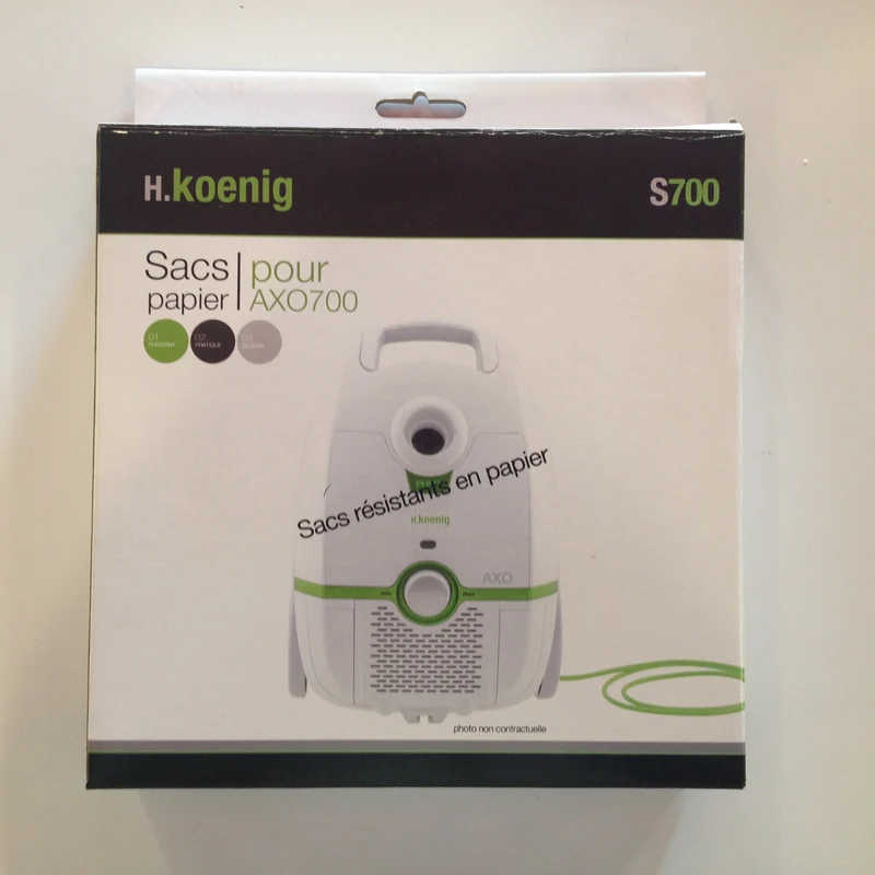 H.Koenig S700 - Sacchi per aspirapolvere AXO700