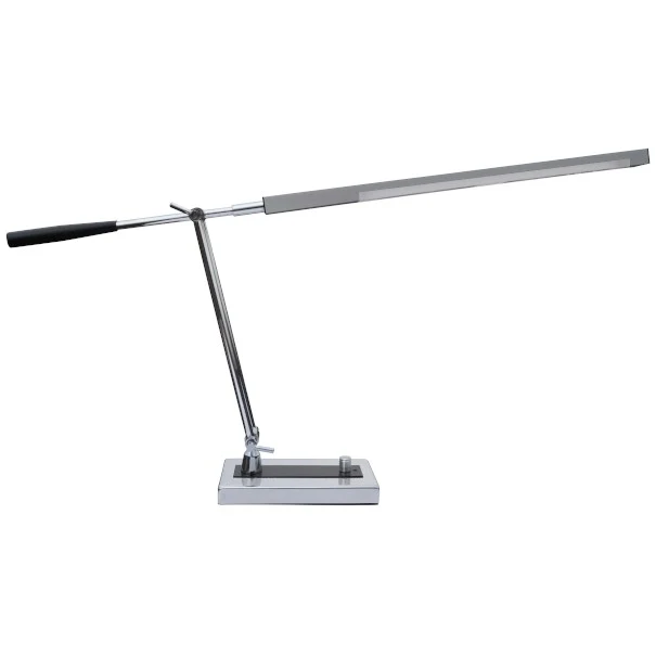 Adjustable LED table lamp with extendable arm